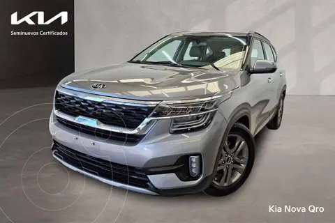Kia Seltos SX usado (2021) color Gris precio $335,000