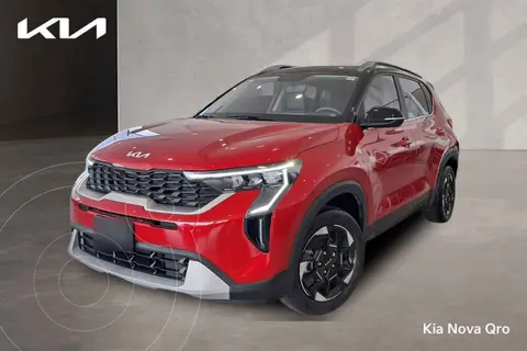 Kia Sonet EX usado (2024) color Rojo financiado en mensualidades(enganche $94,012 mensualidades desde $8,070)
