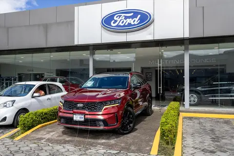 Kia Sorento SX T/A usado (2021) color Rojo precio $579,000