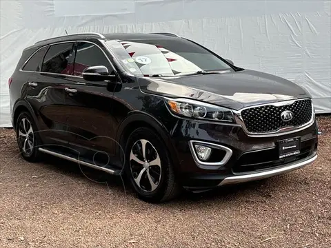 Kia Sorento 3.3L EX 7 Pas usado (2017) color Negro precio $269,000