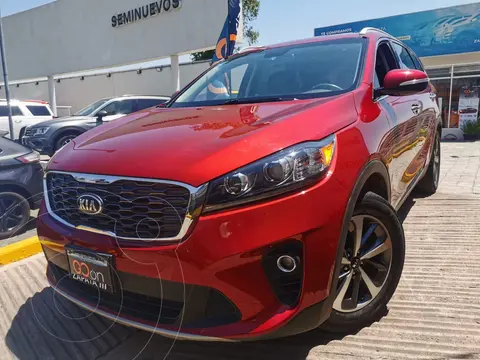 Kia Sorento 3.3L EX usado (2019) color Rojo financiado en mensualidades(enganche $113,088 mensualidades desde $8,648)