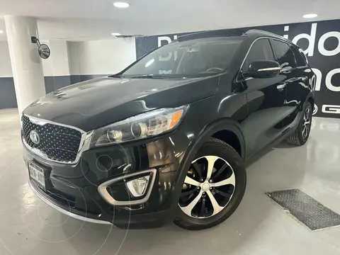 Kia Sorento 3.3L EX Pack usado (2017) color Negro financiado en mensualidades(enganche $74,800 mensualidades desde $8,657)