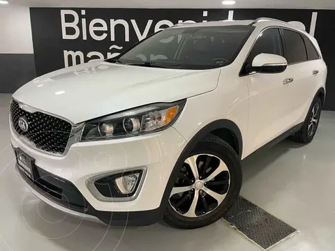 Kia Sorento 2.4L EX usado (2018) color Blanco financiado en mensualidades(enganche $73,700 mensualidades desde $8,530)