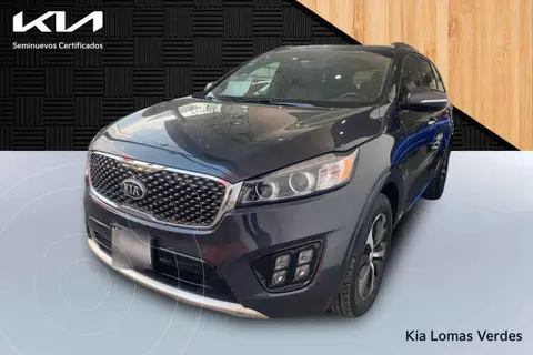 Kia Sorento 3.3L SXL AWD usado (2018) color Gris financiado en mensualidades(enganche $147,500 mensualidades desde $8,702)