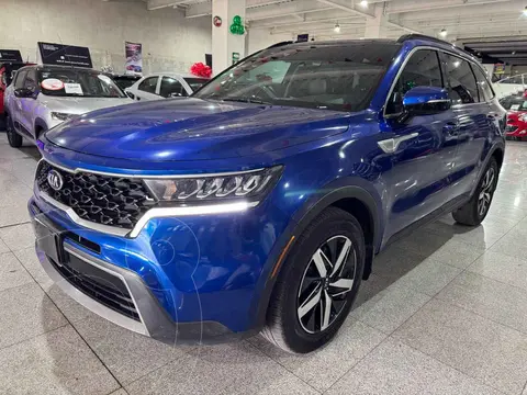 Kia Sorento EX Pack usado (2021) color Azul financiado en mensualidades(enganche $136,223 mensualidades desde $10,421)