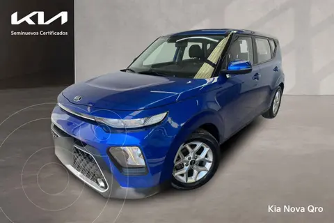 Kia Soul LX Aut usado (2021) color Azul precio $260,000