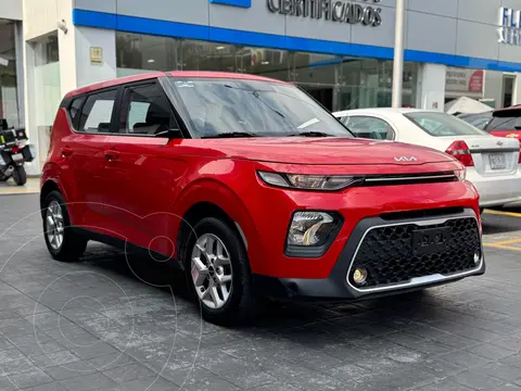 Kia Soul LX usado (2022) color Rojo financiado en mensualidades(enganche $89,880 mensualidades desde $5,988)