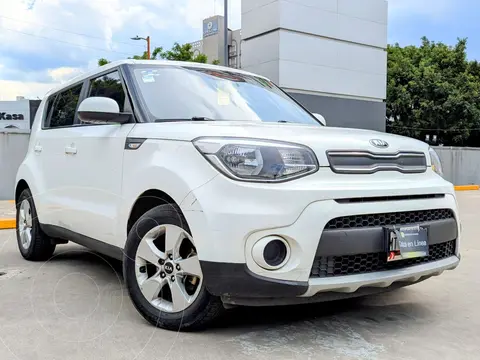 Kia Soul LX Aut usado (2019) color Blanco precio $215,000