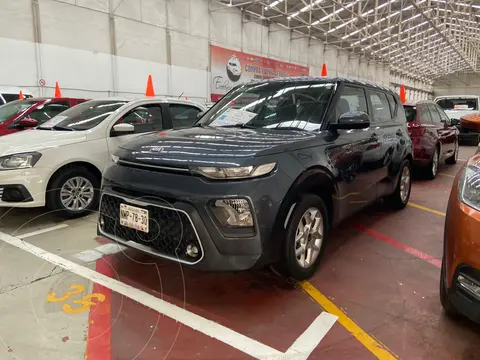 Kia Soul LX usado (2020) color Azul financiado en mensualidades(enganche $78,500 mensualidades desde $8,750)