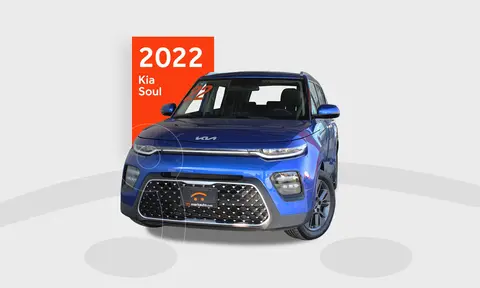 Kia Soul EX Aut usado (2022) color Azul precio $405,000