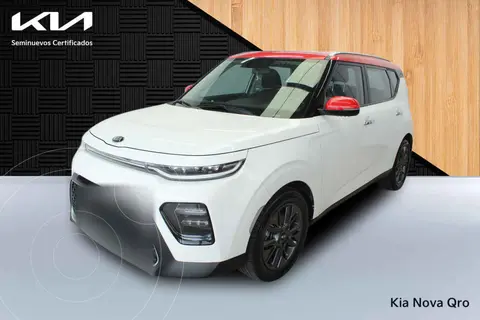 Kia Soul EX Aut usado (2021) color Blanco financiado en mensualidades(enganche $93,468 mensualidades desde $8,024)