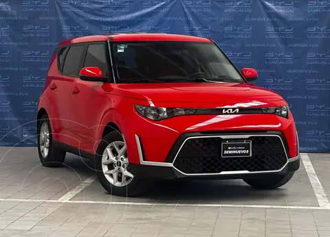 Kia Soul LX usado (2023) color Rojo financiado en mensualidades(enganche $125,316 mensualidades desde $5,384)