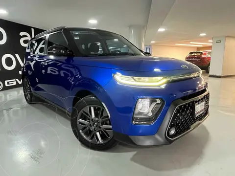 Kia Soul EX Aut usado (2020) color Azul financiado en mensualidades(enganche $64,878 mensualidades desde $7,509)