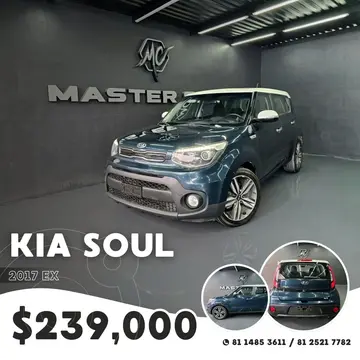 Kia Soul EX Aut usado (2017) color Azul precio $239,000