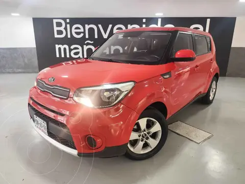 Kia Soul LX Aut usado (2018) color Rojo precio $220,000