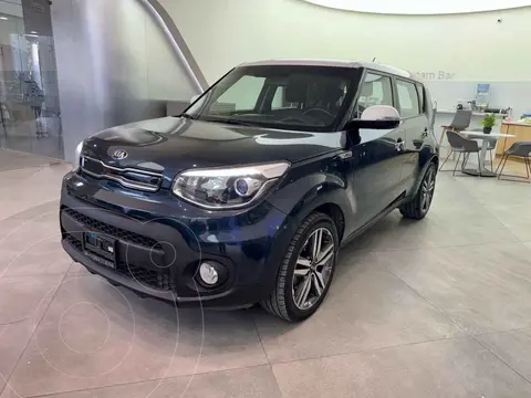 Kia Soul EX Aut usado (2017) color Azul precio $245,000