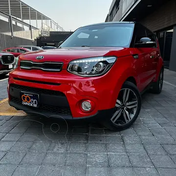 Kia Soul EX Aut usado (2018) color Rojo precio $280,000