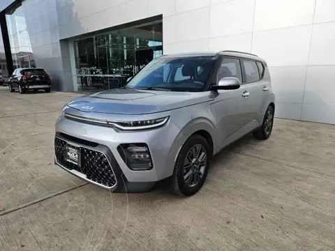 Kia Soul EX Aut usado (2022) color Gris financiado en mensualidades(enganche $67,342 mensualidades desde $7,502)