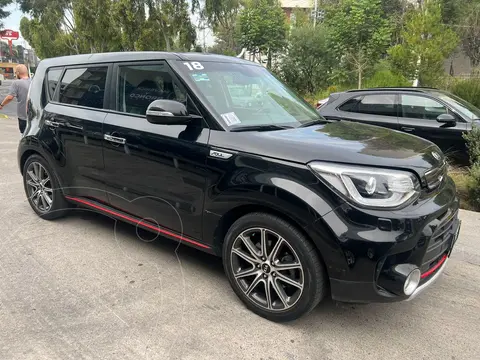 Kia Soul EX Aut usado (2018) color Negro Cereza financiado en mensualidades(enganche $31,900 mensualidades desde $9,370)