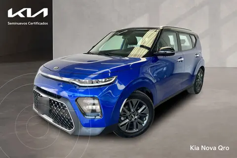 Kia Soul EX Aut usado (2021) color Azul precio $328,000