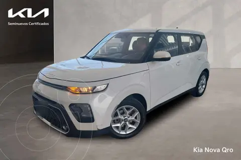 Kia Soul LX usado (2022) color Blanco financiado en mensualidades(enganche $70,850 mensualidades desde $6,082)