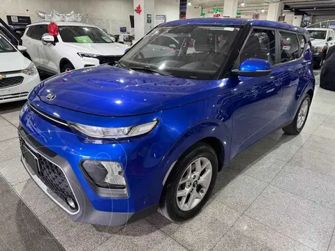 Kia Soul LX Aut usado (2020) color Azul financiado en mensualidades(enganche $70,850 mensualidades desde $5,420)