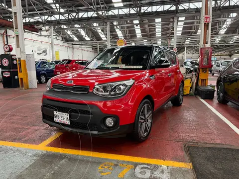 Kia Soul EX Aut usado (2017) color Rojo Infierno financiado en mensualidades(enganche $59,100 mensualidades desde $5,300)