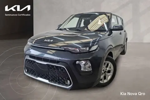 Kia Soul LX usado (2022) color Gris financiado en mensualidades(enganche $74,938 mensualidades desde $6,433)