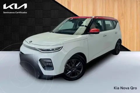 Kia Soul EX Aut usado (2021) color Blanco financiado en mensualidades(enganche $96,738 mensualidades desde $8,304)