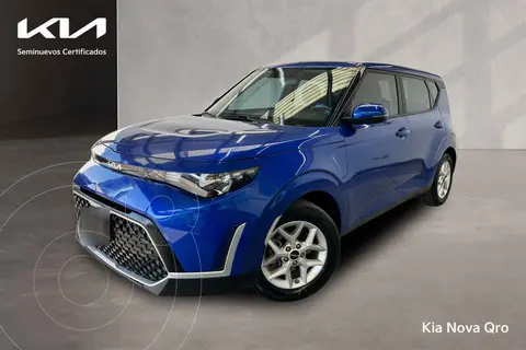 Kia Soul LX Aut usado (2023) color Azul financiado en mensualidades(enganche $97,010 mensualidades desde $8,328)