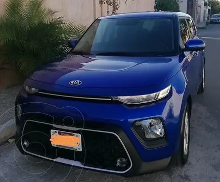 Kia Soul LX usado (2021) color Azul precio $220,000
