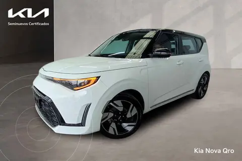 Kia Soul GT Line usado (2023) color Blanco financiado en mensualidades(enganche $107,638 mensualidades desde $9,240)