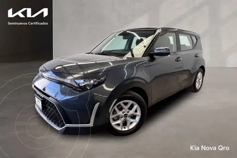 Kia Soul LX Aut usado (2023) color Gris financiado en mensualidades(enganche $95,102 mensualidades desde $8,164)