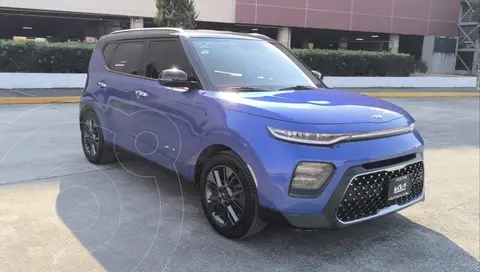 Kia Soul EX Aut usado (2021) color Azul Oscuro precio $279,800