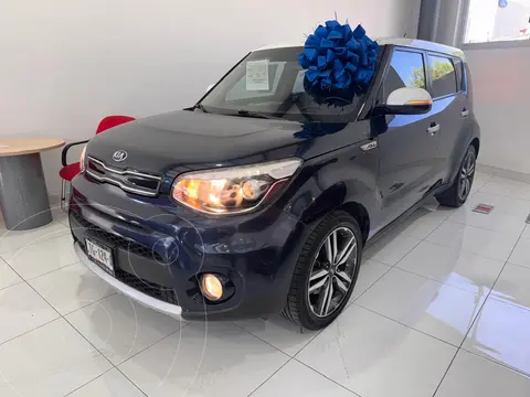 Kia Soul EX Aut usado (2018) color Azul financiado en mensualidades(enganche $90,369 mensualidades desde $6,489)