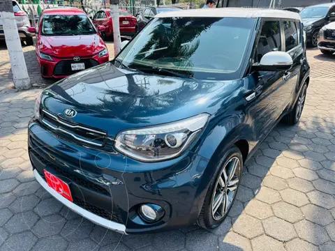 Kia Soul EX Aut usado (2018) color Azul precio $227,000