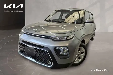 Kia Soul LX Aut usado (2022) color Gris precio $270,000