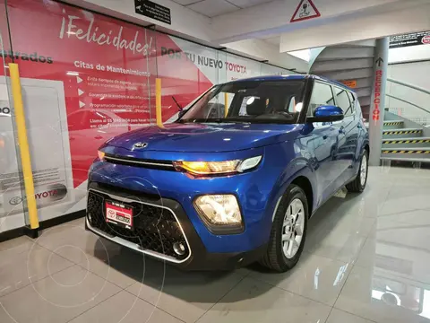 Kia Soul LX Aut usado (2020) color Azul financiado en mensualidades(enganche $65,978 mensualidades desde $6,509)