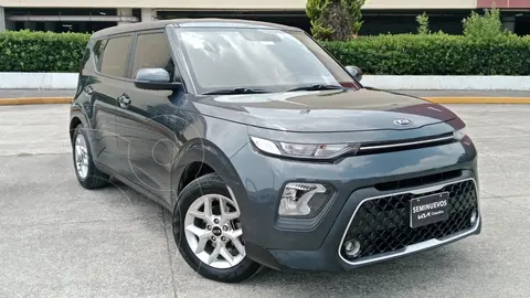 Kia Soul LX Aut usado (2020) color Gris financiado en mensualidades(enganche $56,954 mensualidades desde $6,553)