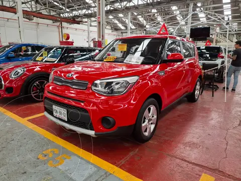 Kia Soul LX usado (2019) color Rojo Infierno financiado en mensualidades(enganche $63,000 mensualidades desde $5,500)