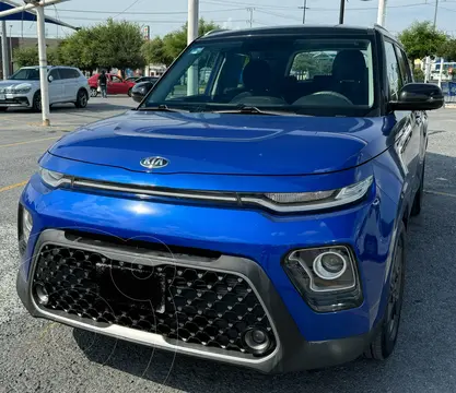 Kia Soul EX Aut usado (2020) color Azul Neptuno precio $255,000