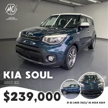 Kia Soul EX Aut usado (2017) color Azul precio $239,000