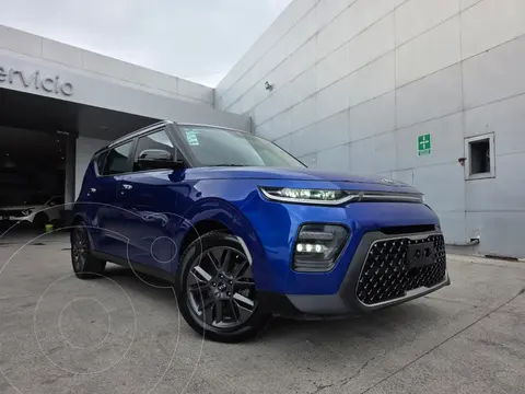 Kia Soul EX Aut usado (2021) color Azul financiado en mensualidades(enganche $64,980 mensualidades desde $7,477)