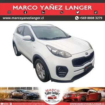 Kia Sportage 2.0L LX DSL  Special Pack usado (2019) color Blanco precio $13.990.000