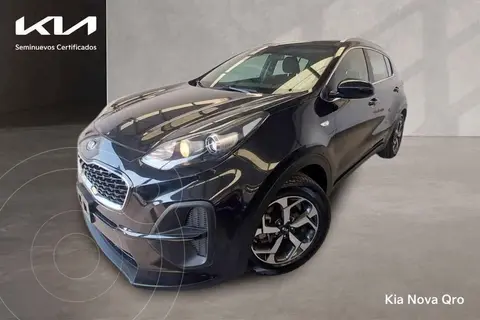 Kia Sportage 2.0L LX usado (2022) color Negro financiado en mensualidades(enganche $89,925 mensualidades desde $7,719)