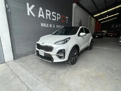 Kia Sportage SXL AWD 2.4L usado (2019) color Blanco financiado en mensualidades(enganche $104,927 mensualidades desde $7,648)