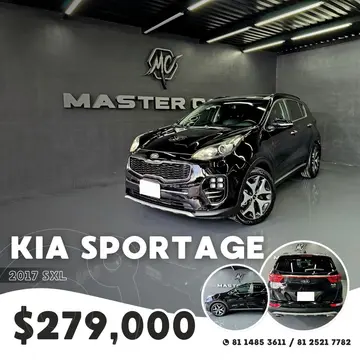 Kia Sportage SXL AWD 2.4L usado (2017) color Negro precio $279,000