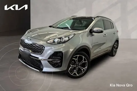 Kia Sportage EX Pack 2.0L Aut usado (2021) color Gris financiado en mensualidades(enganche $100,552 mensualidades desde $8,632)