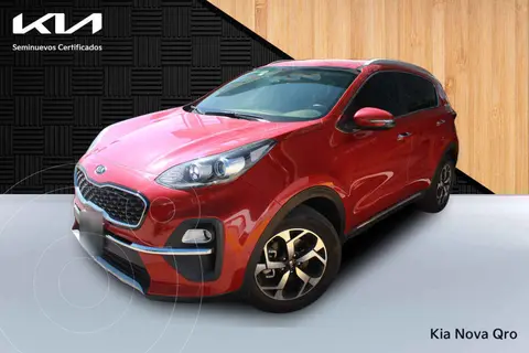 Kia Sportage EX 2.0L Aut usado (2021) color Rojo financiado en mensualidades(enganche $111,240 mensualidades desde $8,134)