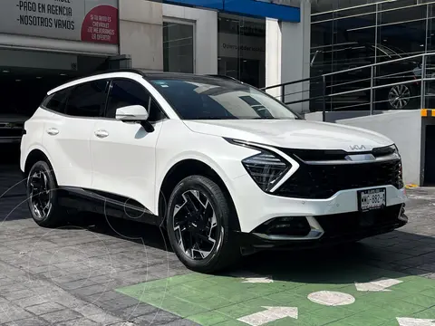 Kia Sportage SXL usado (2023) color Blanco financiado en mensualidades(enganche $176,550 mensualidades desde $11,763)